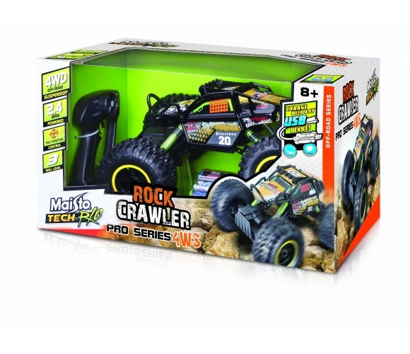 MAISTO TECH RC ROCK CRAWLER PRO SERIES 4WS