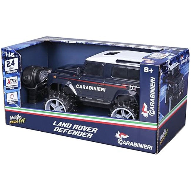 MAISTO 1:16 2.4GHZ LAND ROVER DEFENDER OFF ROAD RC CAR-BN