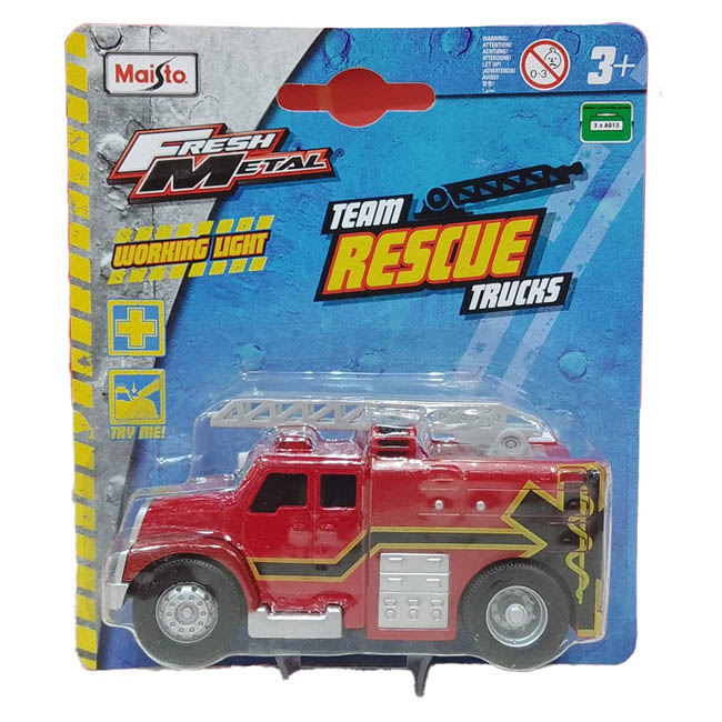 MAISTO RESCUE TRUCK  WITH LIGHTS
