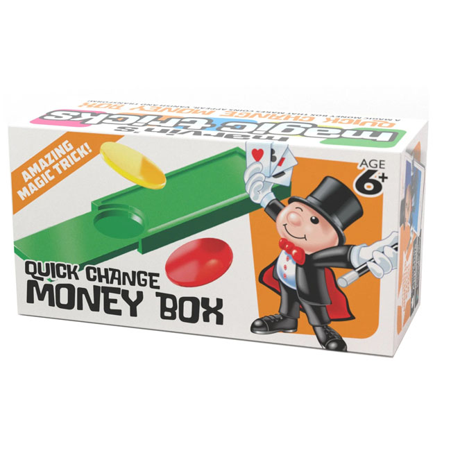 MARVIN'S MAGIC QUICK CHANGE MONEY BOX