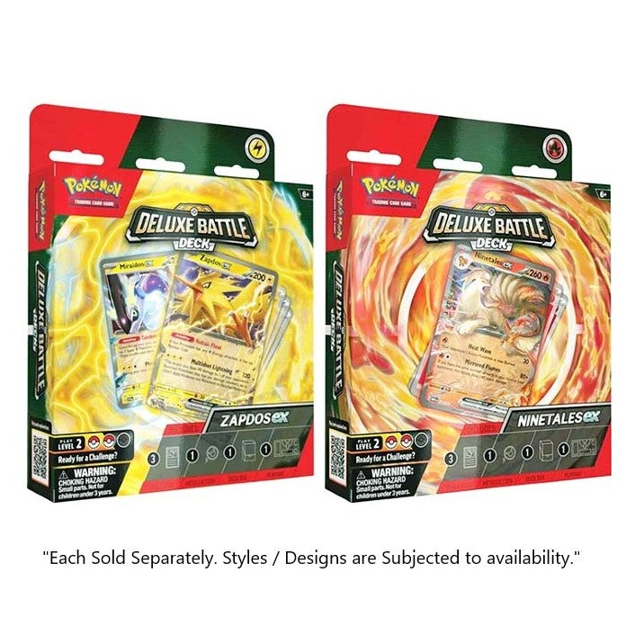 POKEMON TRADING CARD GAME DELUXE BATTLE DECK (ZAPDOS EX)