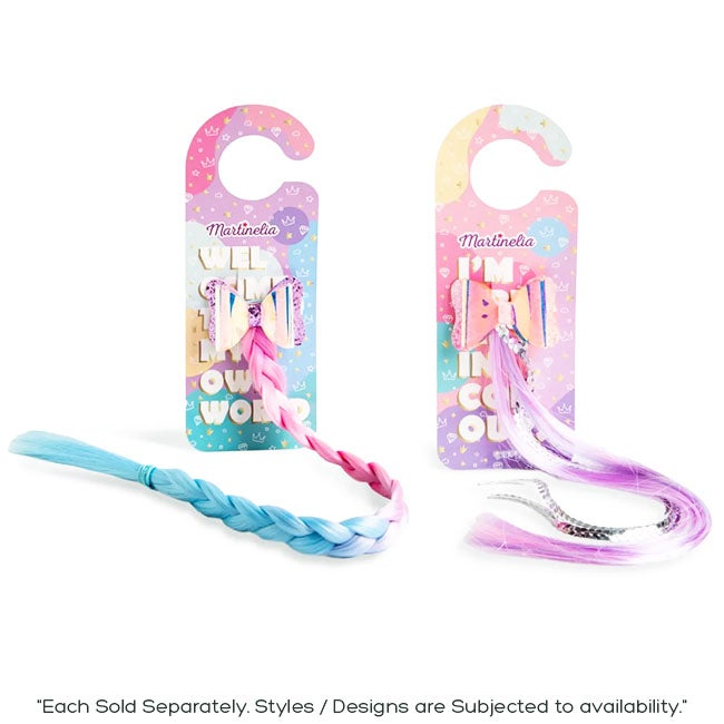 MARTINELIA SHAPED HAIR CLIPS EXTENSION MULTICOLORS