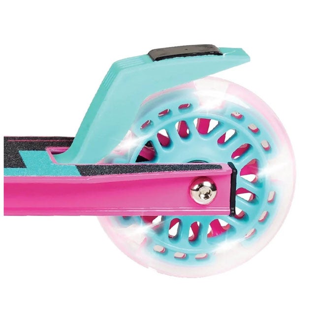 MADD GEAR RIZE 100 LIGHT UP SCOOTER - PINK/BLUE