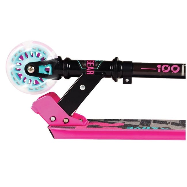 MADD GEAR RIZE 100 LIGHT UP SCOOTER - PINK/BLUE