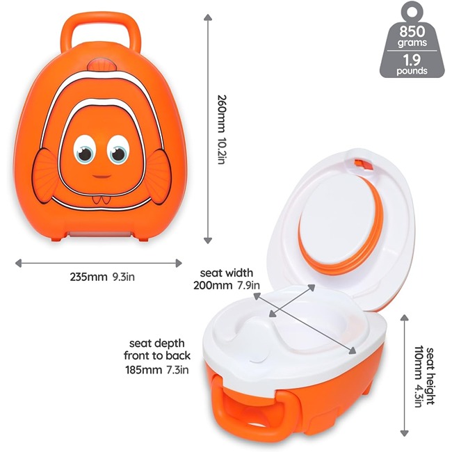 MY CARRY POTTY - CLOWNFISH