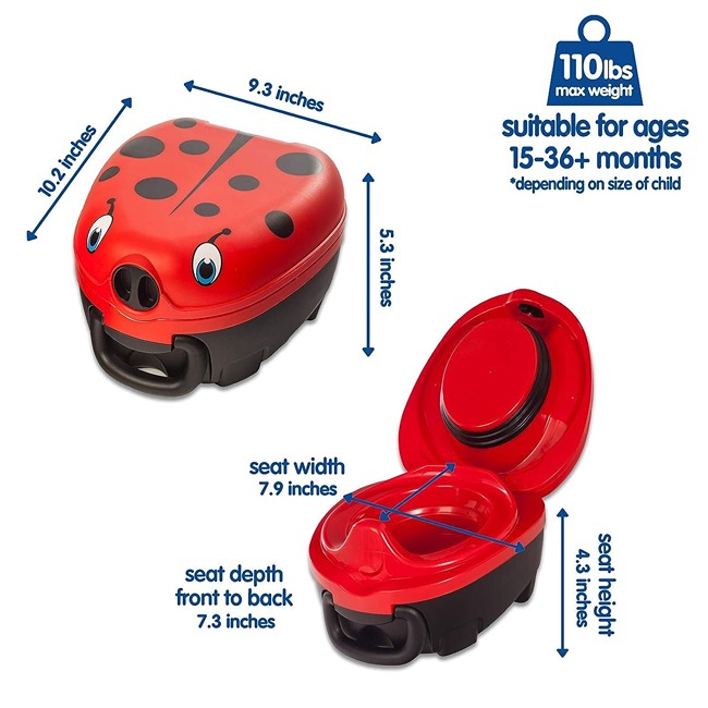 MY CARRY POTTY - LADYBIRD