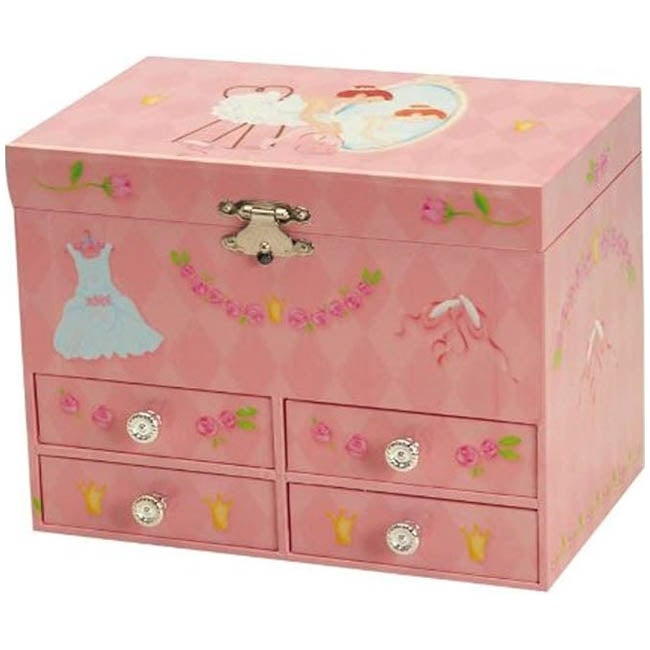 MUSICBOXWORLD JEWELLERY BOX BALLERINA - BASE 200MM