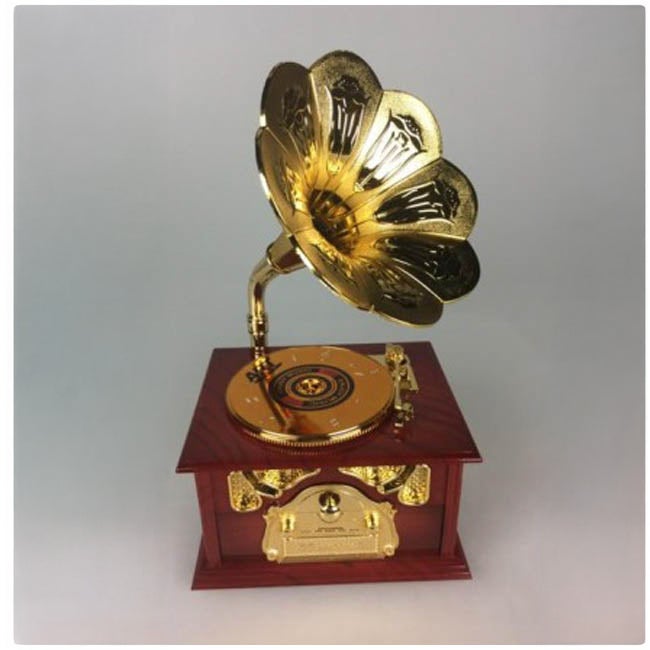 MUSICBOXWORLD GRAMOPHONE