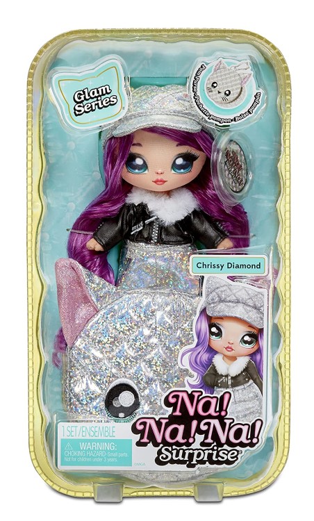 NA NA NA SURPRISE 2 IN 1 POM DOLL METALLIC SERIES