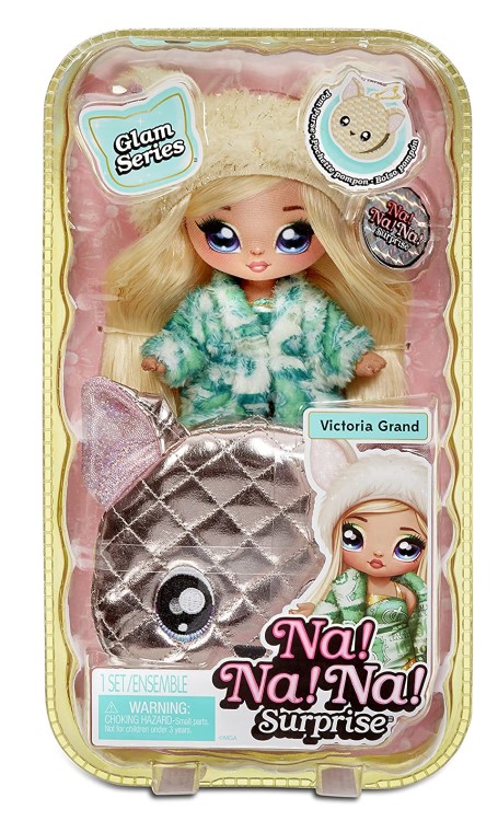 NA NA NA SURPRISE 2 IN 1 POM DOLL METALLIC SERIES