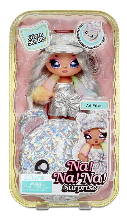 NA NA NA SURPRISE 2 IN 1 POM DOLL METALLIC SERIES