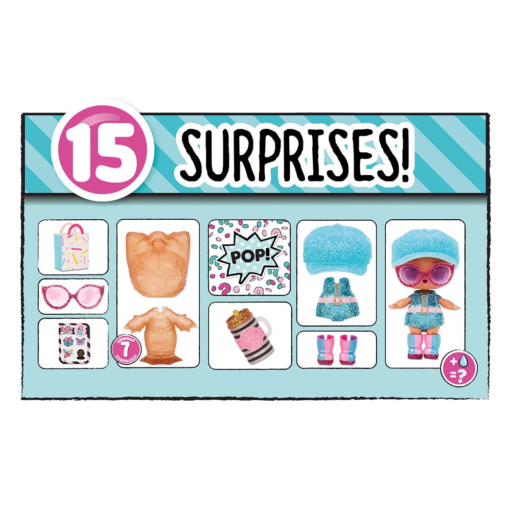 LOL SURPRISE CONFETTI UNDER WRAPS FASHION DOLLS
