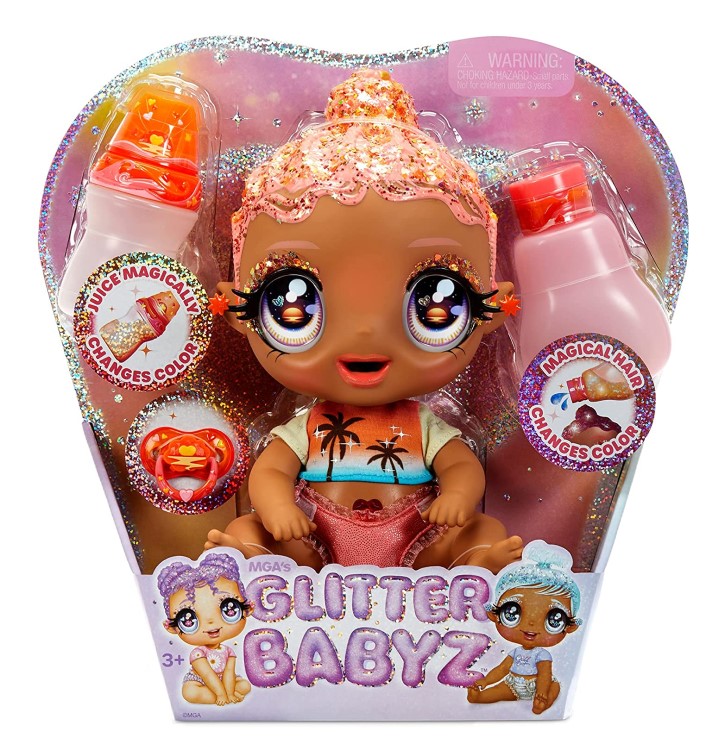 GLITTER BABYZ SOLANA SUNBURST BABY DOLL