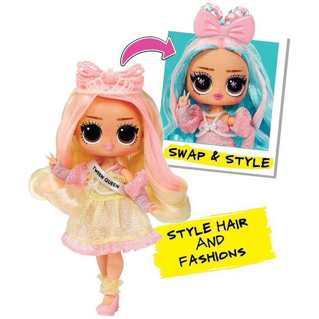 LOL SURPRISE TWEENS SURPRISE SWAP BRAIDS 2 WAVES DOLL