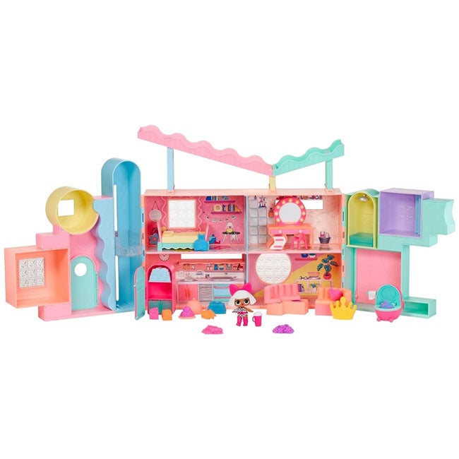 LOL SURPRISE SQUISH SAND MAGIC HOUSE WITH TOT