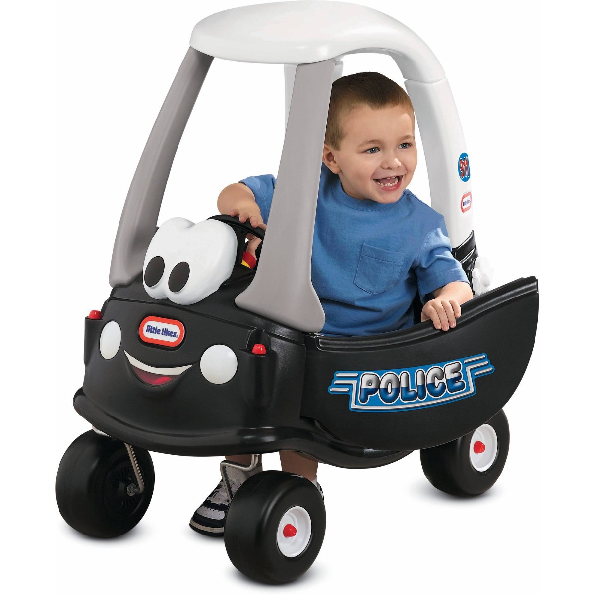 LITTLE TIKES COZY COUPE  PATROL POLICE CAR 30TH ANNIVERSARY