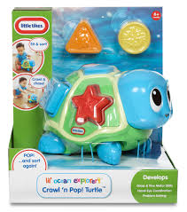 LITTLE TIKES CRAWL & POP TURTLE