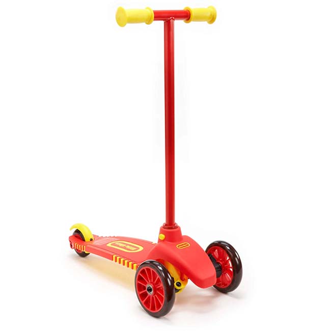 LITTLE TIKES LEAN TO TURN SCOOTER RED & YELLOW
