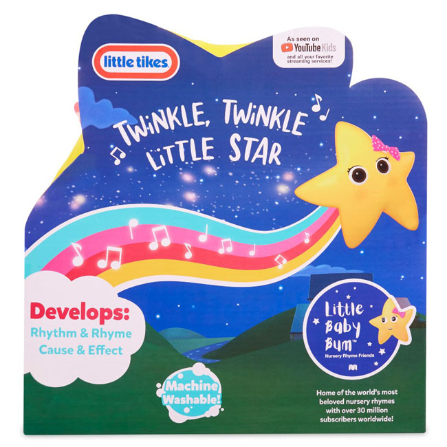 LITTLE TIKES LITTLE BABY BUM TWINKLE PLUSH