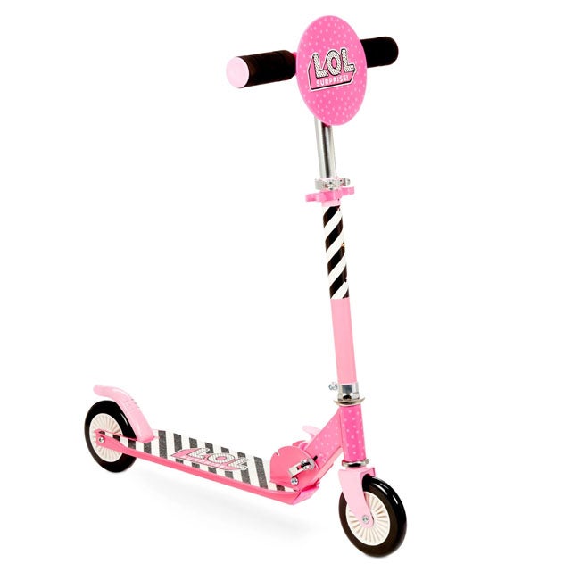 LITTLE TIKES LOL SURPRISE FOLDING KICK SCOOTER - STRIPES