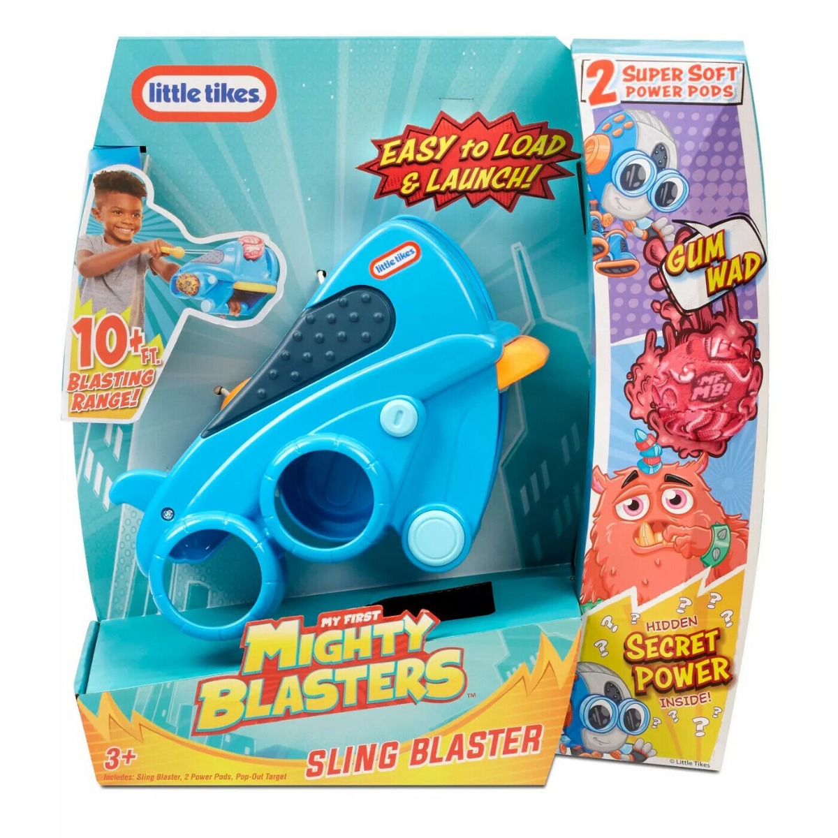 LITTLE TIKES-MY FIRST MIGHTY BLASTERS SLING BLASTER