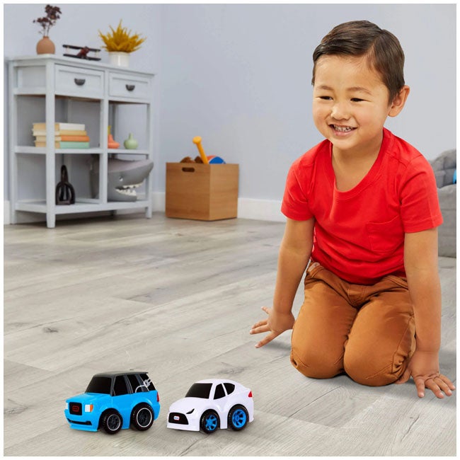 LITTLE TIKES CRAZY FAST PULL CAR 2-PACK SERIES 2