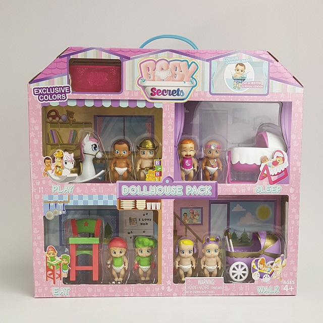 BABY SECRETS DOLL HOUSE PLAYSET