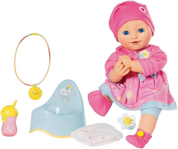 ZAPF CREATION ELLI SMILES 43CM SMILING DOLL