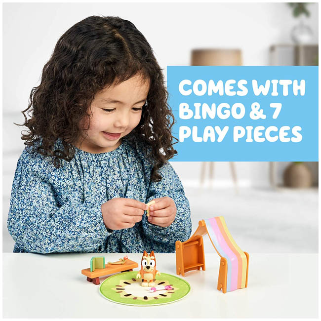 BLUEY BINGO'S PLAYROOM WITH 2.5 INCH FIGURE