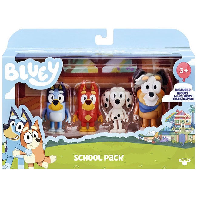 BLUEY AND FRIENDS DOG POSEABLE FIGURE