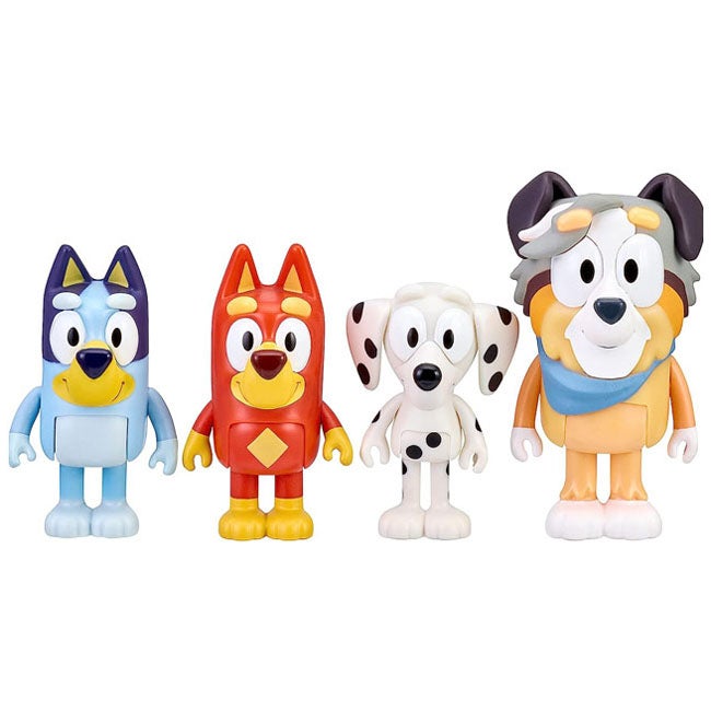 BLUEY AND FRIENDS DOG POSEABLE FIGURE