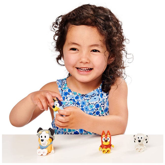 BLUEY AND FRIENDS DOG POSEABLE FIGURE