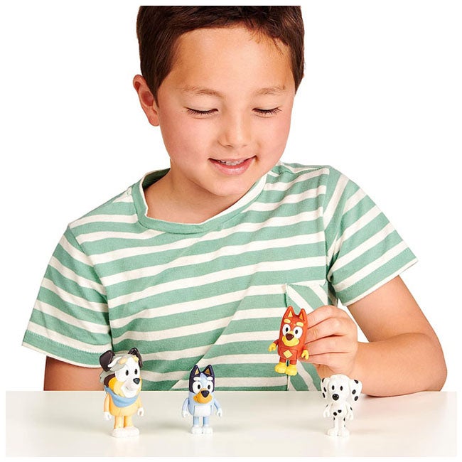 BLUEY AND FRIENDS DOG POSEABLE FIGURE