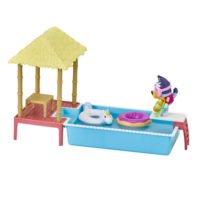 BLUEY POOL TIME FUN PLAYSET