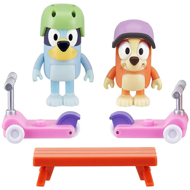 BLUEY SCOOTER TIME PLAYSET