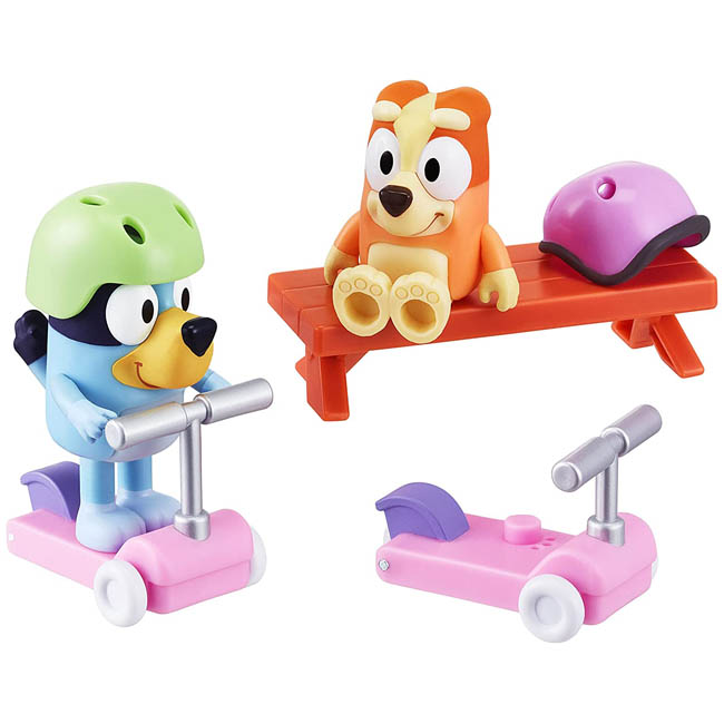 BLUEY SCOOTER TIME PLAYSET