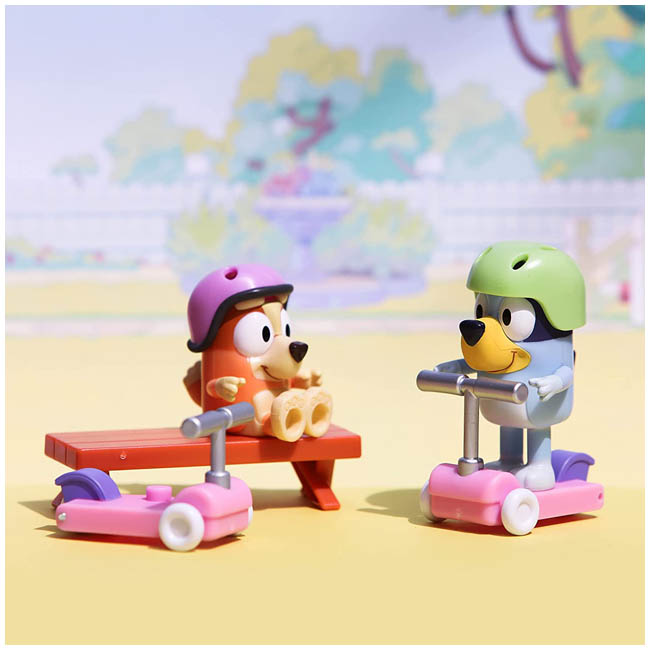 BLUEY SCOOTER TIME PLAYSET