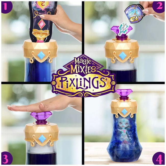 MAGIC MIXIES S1 PIXLINGS DOLL AQUA - THE MERMAID