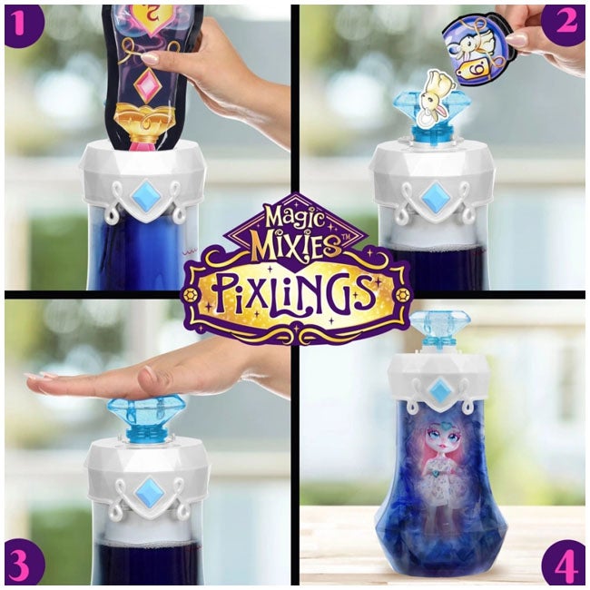 MAGIC MIXIES S1 PIXLINGS DOLL WHITE - WYNTER THE BUNNY