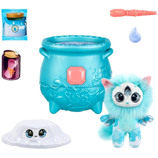 MAGIC MIXIES S3 MAGICAL GEM SURPRISE CAULDRON - WATER MAGIC