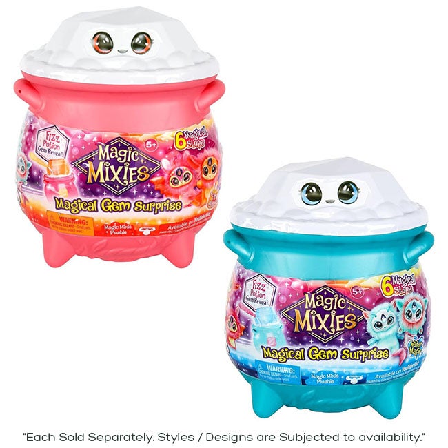 MAGIC MIXIES S3 MAGICAL GEM SURPRISE CAULDRON - EARTH MAGIC