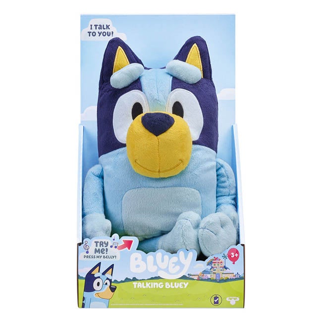 BLUEY S8 TALKING AND SING ALONG INTERACTIVE PLUSH - BLUEY