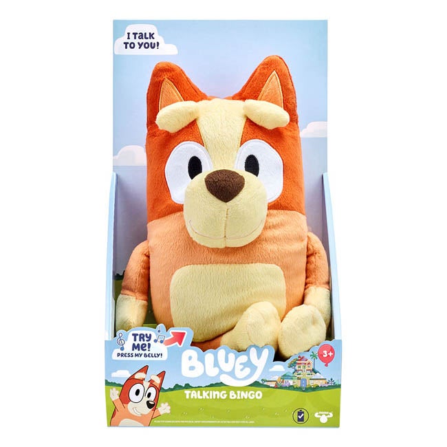 BLUEY S8 TALKING AND SING ALONG INTERACTIVE PLUSH - BINGO