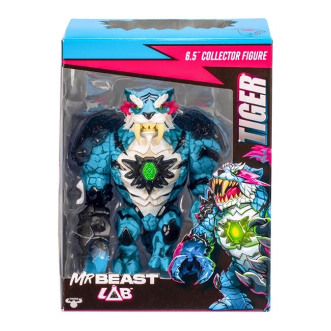 MRBEAST LAB COLLECTOR FIGURE TIGER