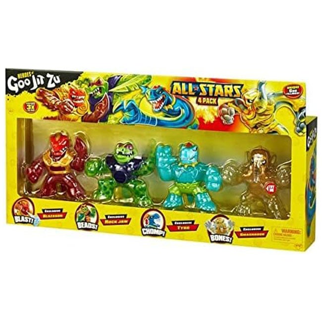 HERO GOO JIT ZU ALL STARS 4 PACK