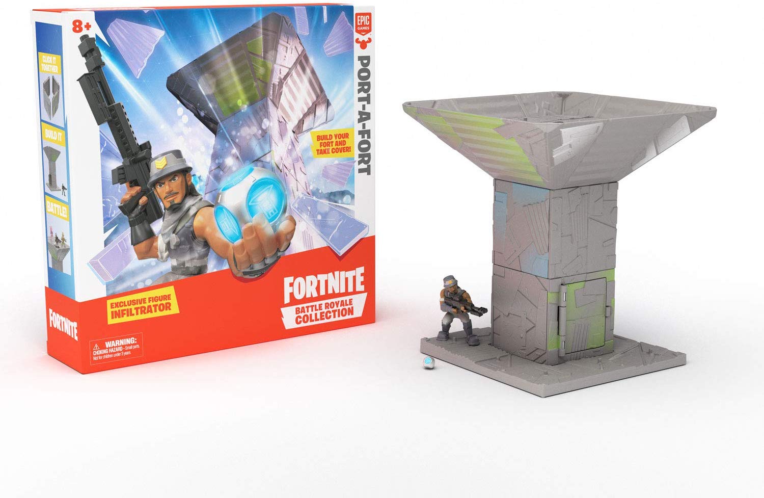 FORTNITE PORT A FORT DISPLAY SET ACCESSORIES