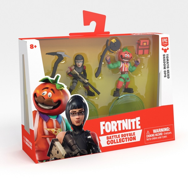  FORTNITE DUO FIGURE PACK-TOMATOHEAD & SHADOW