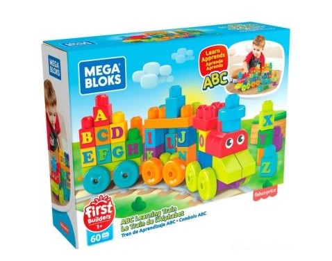 MEGA BLOKS ABC LEARNING TRAIN