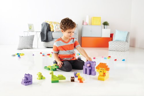 MEGA BLOKS BUILDING BASICS LETS BUILD SAFARI FRIENDS