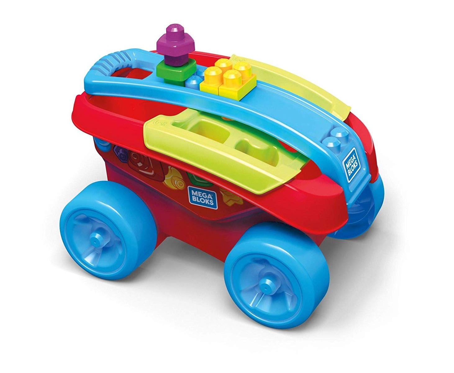MEGA BLOKS SHAPE SORTING WAGON CLASSIC